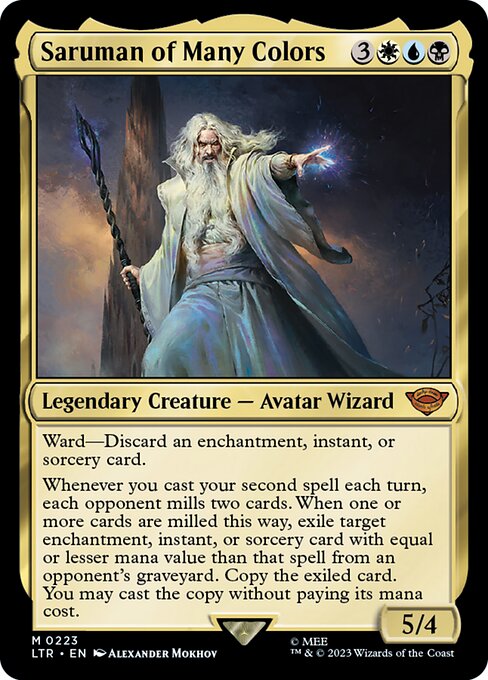 LTR: Saruman of Many Colors (Foil)
