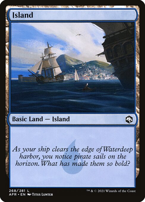 AFR: Island (268) (Foil)