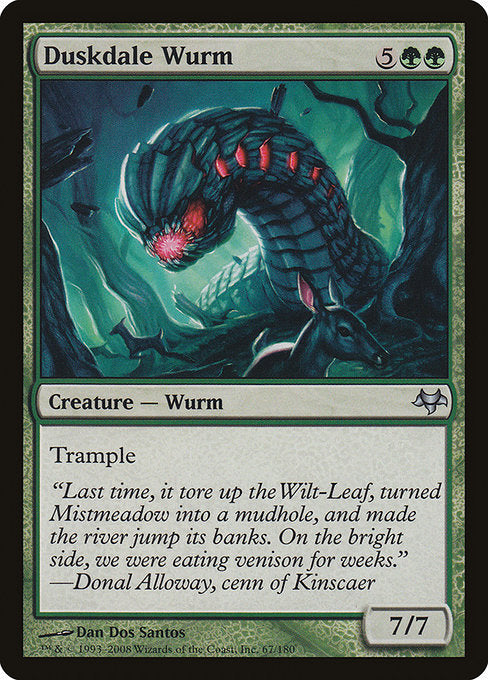 EVE: Duskdale Wurm (Foil)