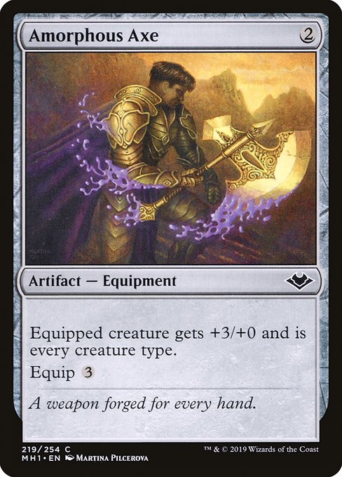 MH1: Amorphous Axe (Foil)