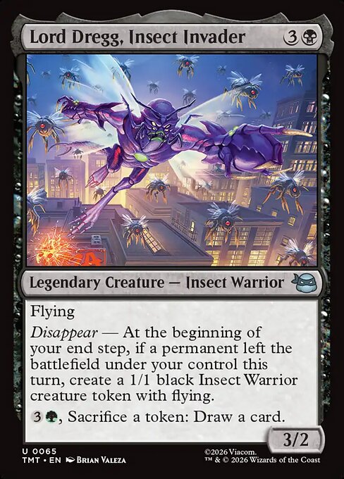 TMT: Lord Dregg, Insect Invader (Foil)