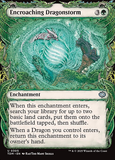 TDM: Encroaching Dragonstorm (Showcase) (Foil)