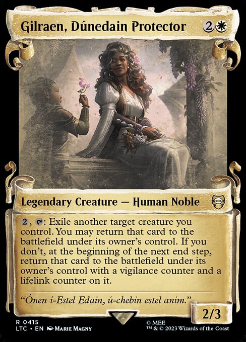 LTC: Gilraen, Dunedain Protector (Showcase Scrolls)