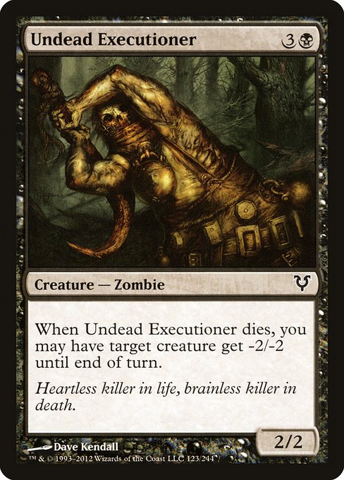 AVR: Undead Executioner (Foil)
