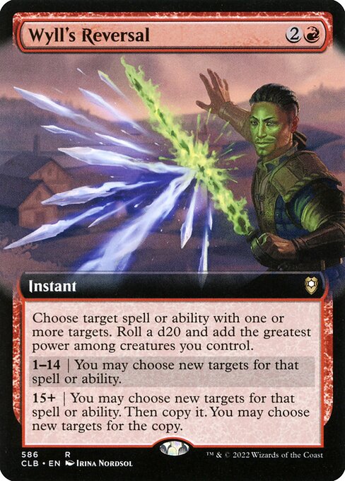 CLB: Wyll's Reversal (Extended Art) (Foil)