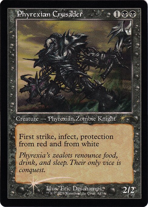 SLD: Phyrexian Crusader (Retro Frame) (Foil)