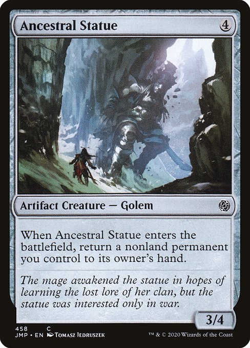 JMP: Ancestral Statue