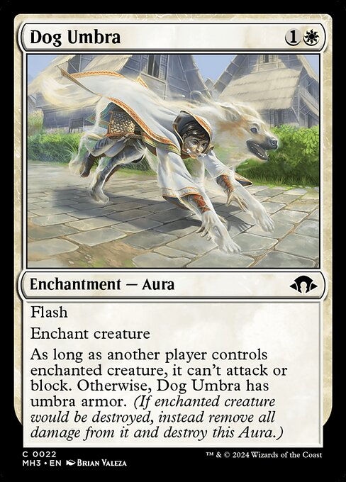 MH3: Dog Umbra (Foil)