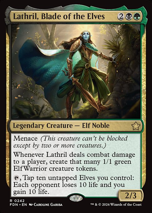 FDN: Lathril, Blade of the Elves (Foil)