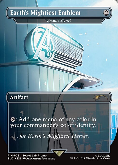 SLD: Earth's Mightiest Emblem - Arcane Signet (Foil)