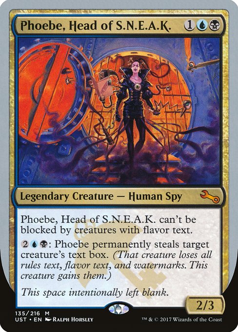 UST: Phoebe, Head of S.N.E.A.K. (Foil)