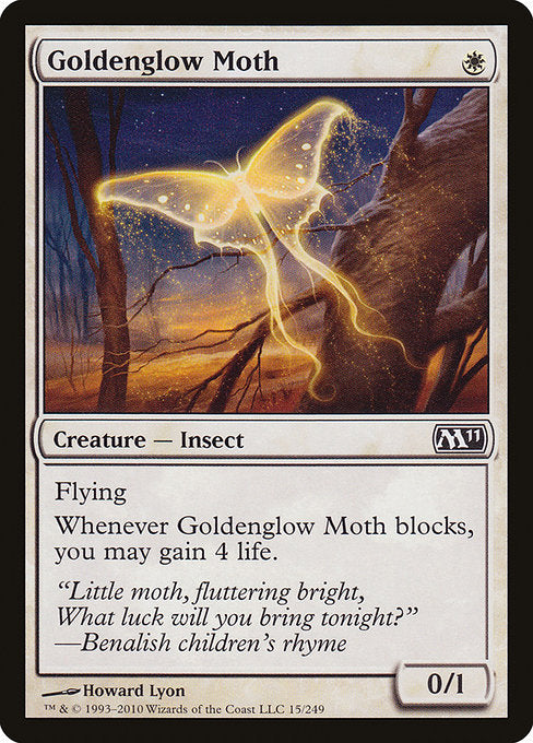 M11: Goldenglow Moth