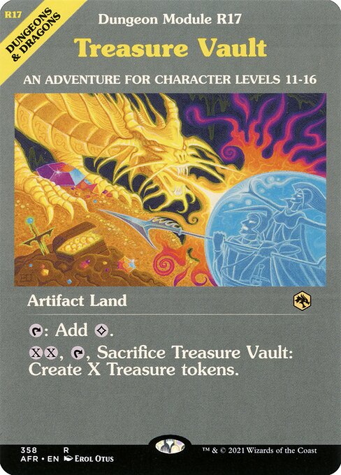 AFR: Treasure Vault (Dungeon Module) (Foil)