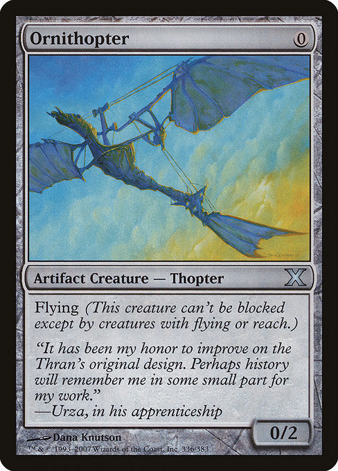 10E: Ornithopter