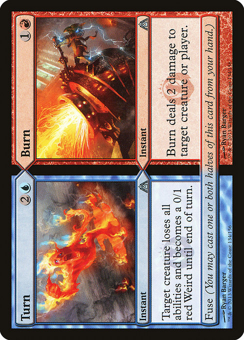 DGM: Turn // Burn (Foil)