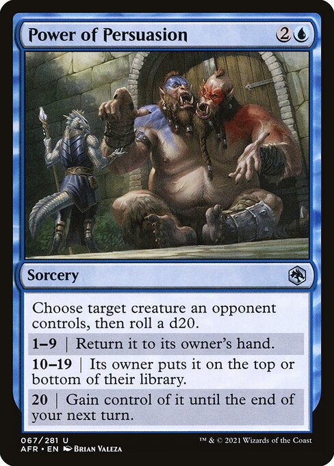 AFR: Power of Persuasion (Foil)
