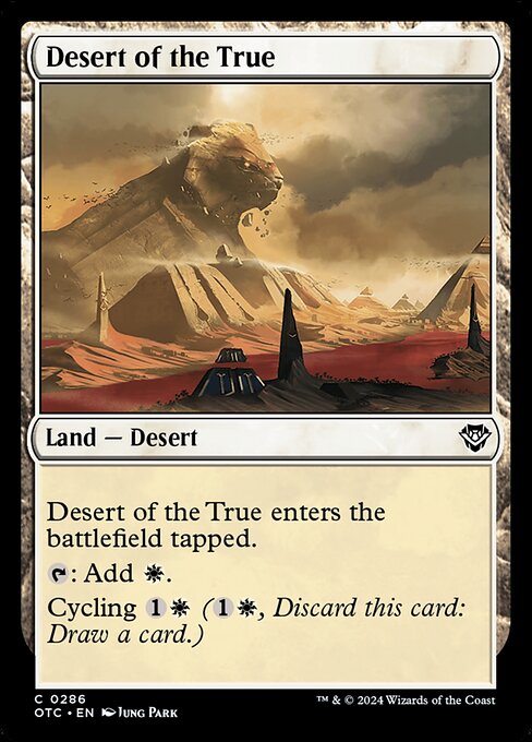 OTC: Desert of the True