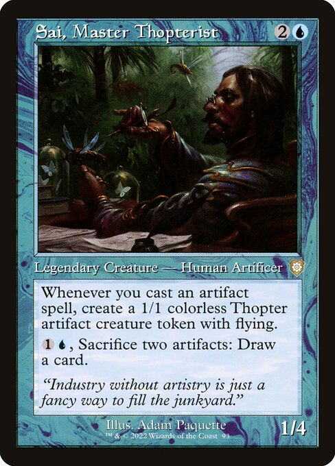 BRC: Sai, Master Thopterist (Retro Frame)