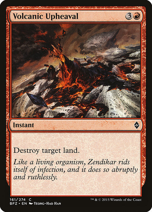 BFZ: Volcanic Upheaval (Foil)