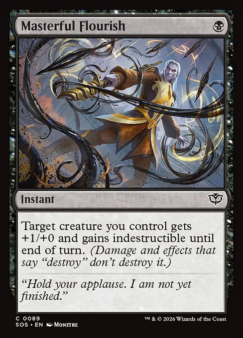 SOS: Masterful Flourish (Foil)