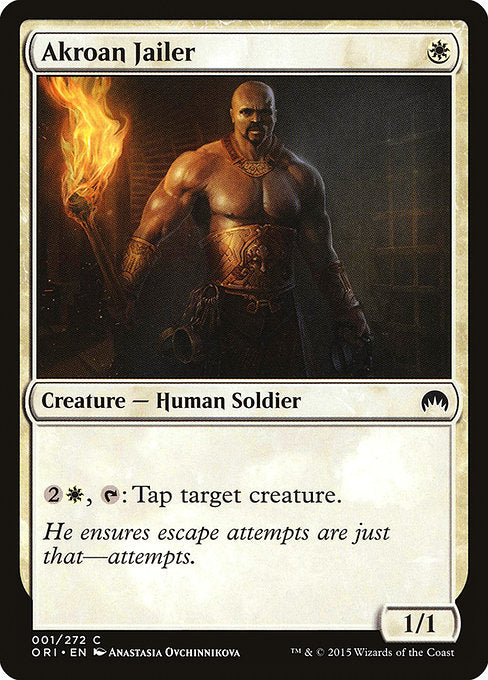 ORI: Akroan Jailer (Foil)