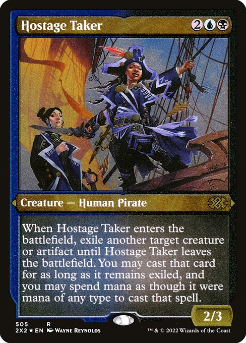 2X2: Hostage Taker (Foil Etched)