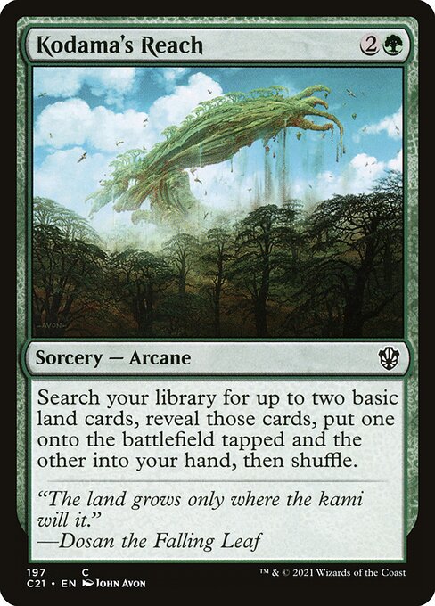 C21: Kodama's Reach