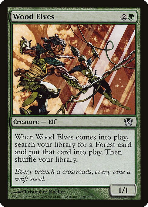 8ED: Wood Elves (Foil)