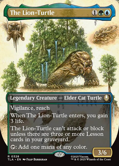 TLA: The Lion-Turtle (Borderless) (Foil)