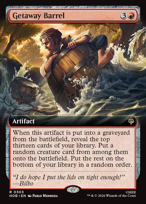 HOB: Getaway Barrel (Extended Art)