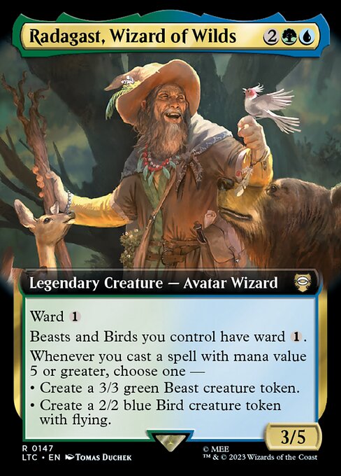 LTC: Radagast, Wizard of Wilds (Extended Art)
