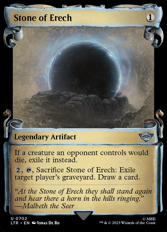 Stone of Erech (Showcase Scrolls) [Foil] :: LTR