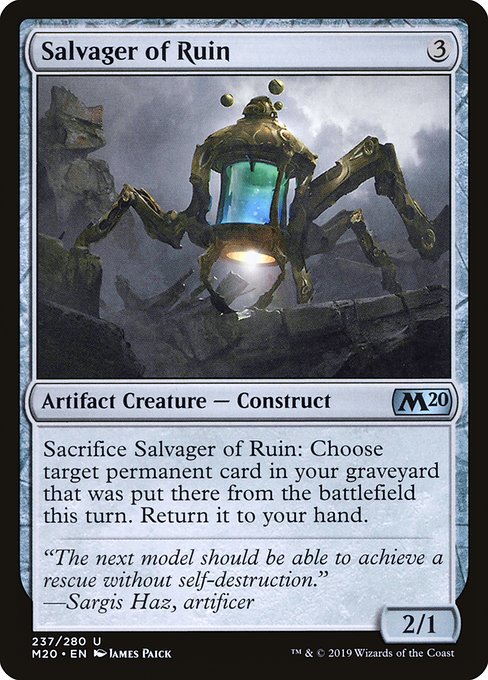 M20: Salvager of Ruin (Foil)