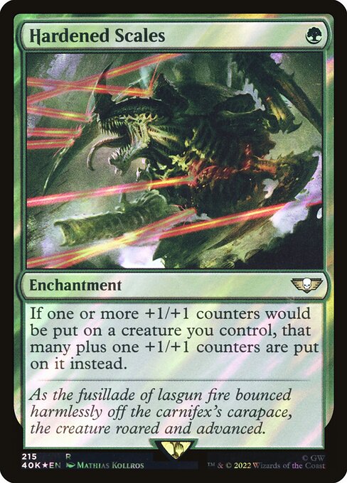 40K: Hardened Scales (Surge Foil)