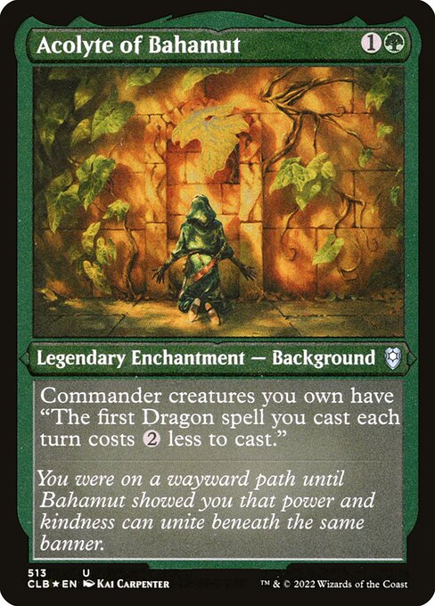 CLB: Acolyte of Bahamut (Foil Etched)