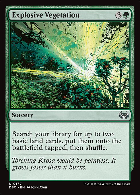 DSC: Explosive Vegetation