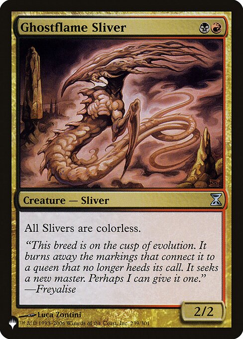 PLST: Ghostflame Sliver