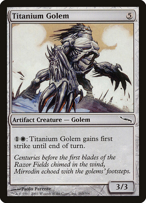 MRD: Titanium Golem