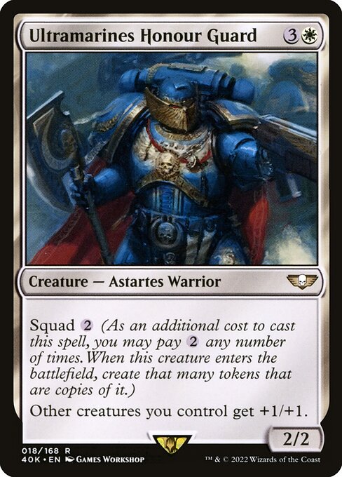 40K: Ultramarines Honour Guard