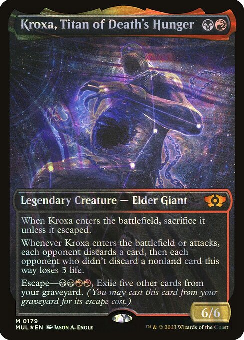 MUL: Kroxa, Titan of Death's Hunger (Halo Foil)