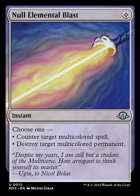MH3: Null Elemental Blast (Foil)