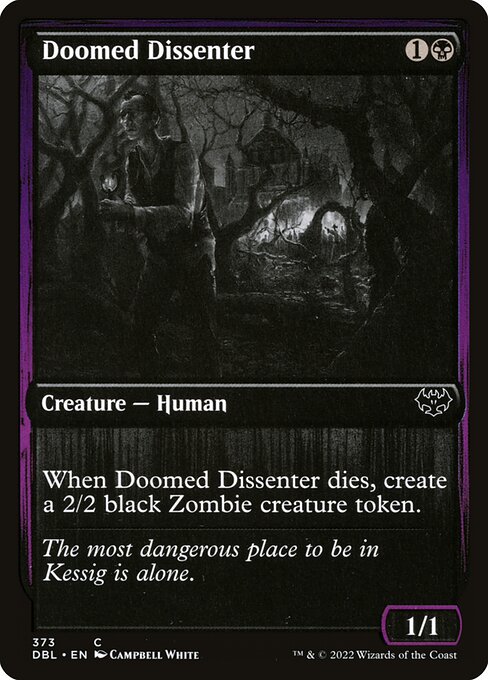 DBL: Doomed Dissenter