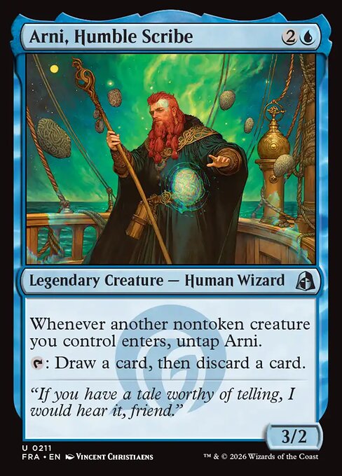 FRA: Arni, Humble Scribe