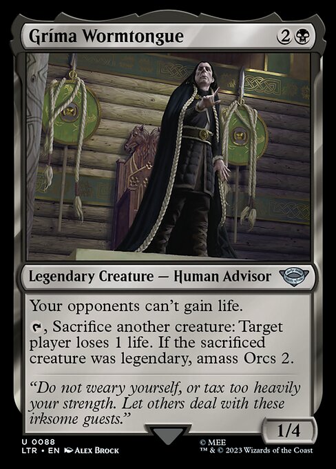 LTR: Grima Wormtongue (Foil)
