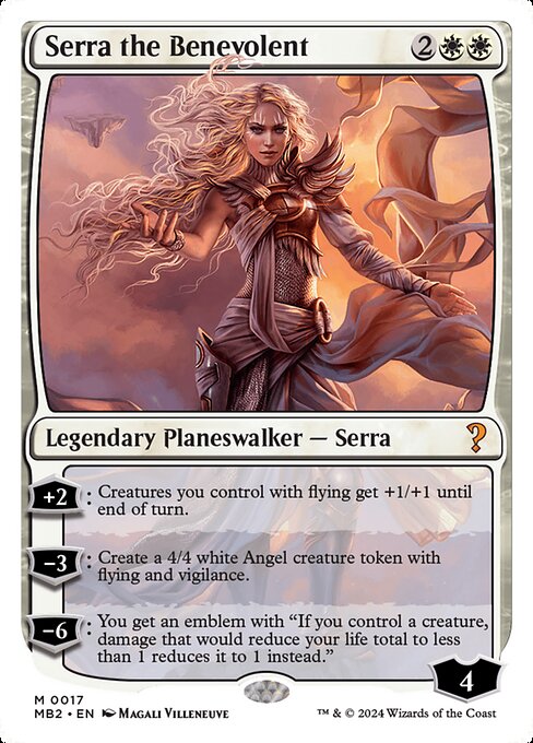 MB2: Serra the Benevolent (White Border)