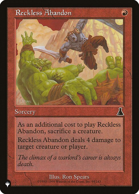 PLST: Reckless Abandon