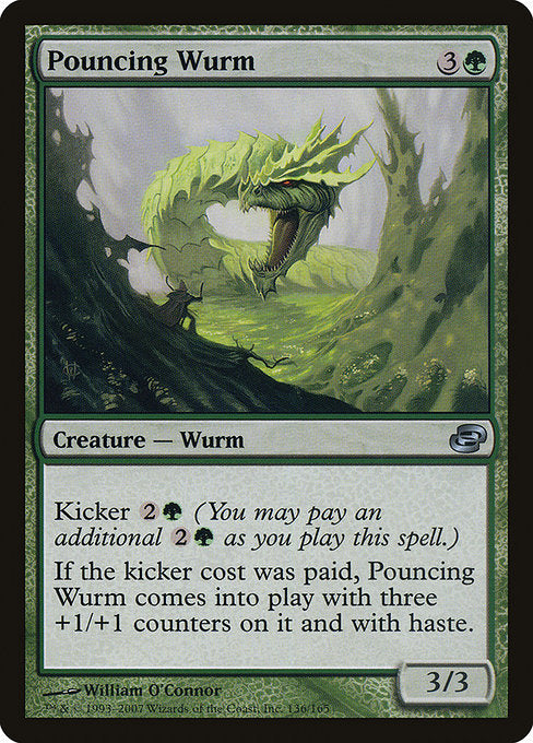 PLC: Pouncing Wurm (Foil)