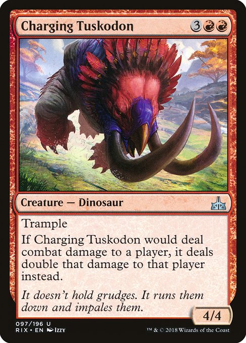 RIX: Charging Tuskodon (Foil)