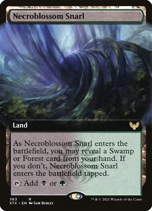 STX: Necroblossom Snarl (Extended Art)