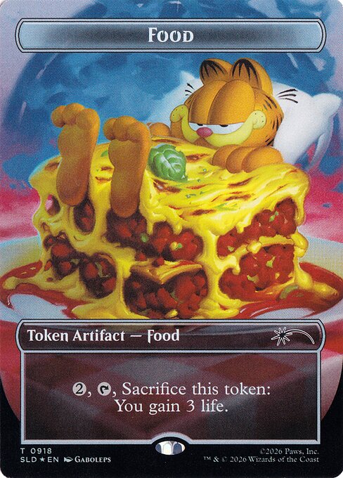SLD: Food Token (0918) (Foil)